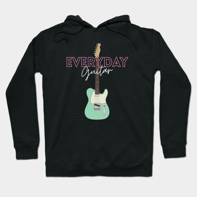 Everyday Guitar T-Style Electric Guitar Hoodie by nightsworthy